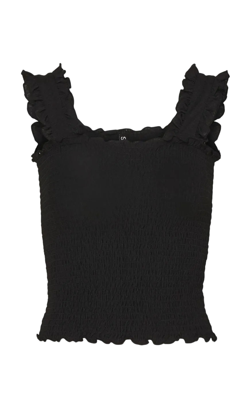 Pieces Topp - Betty - Black