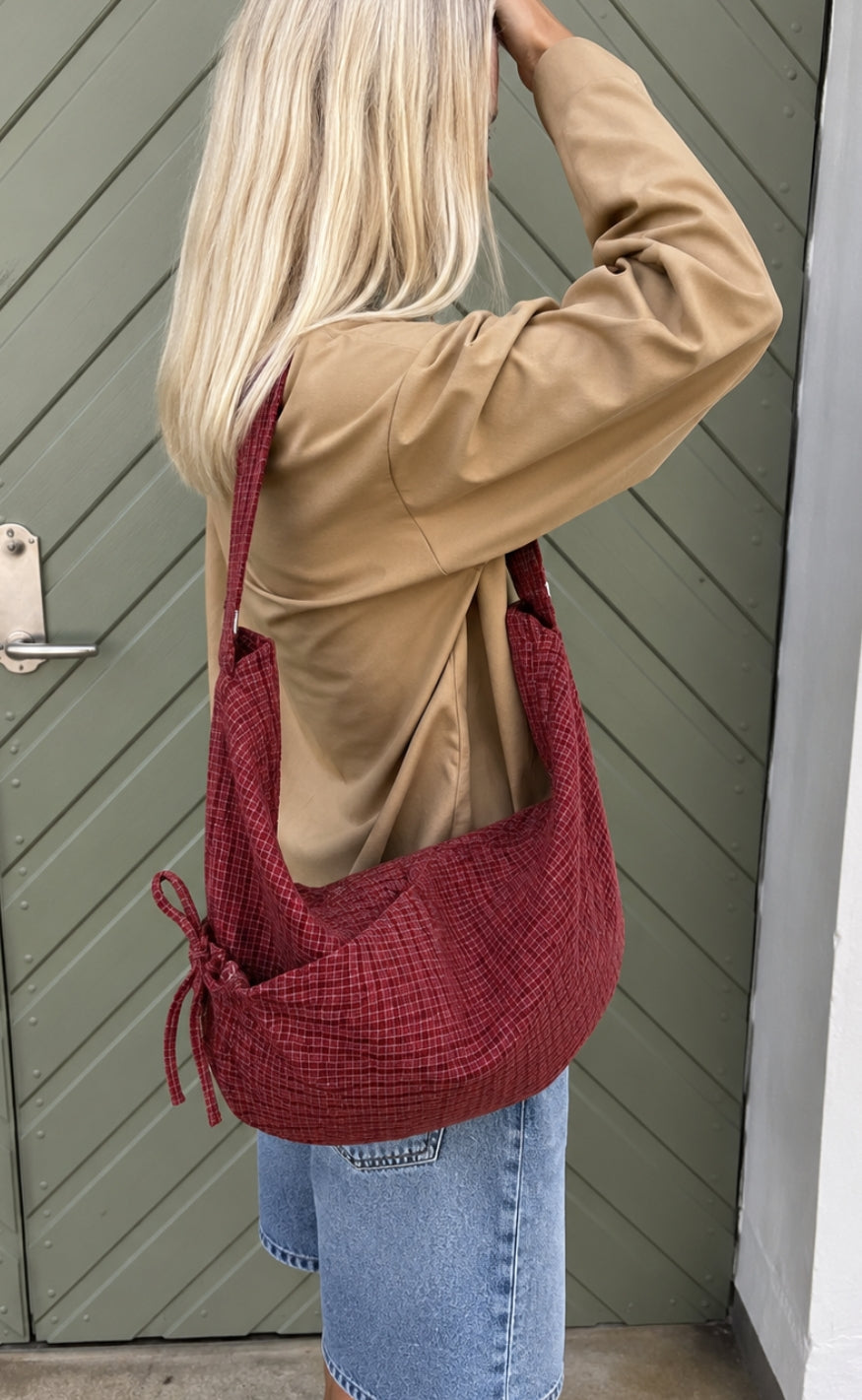 Say INA Copenhagen Veske - Dalia - Red Checks