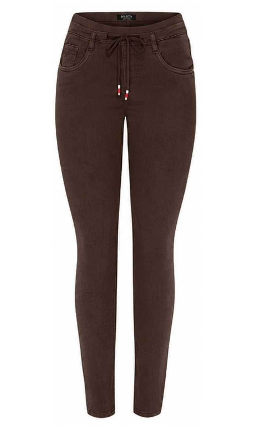 Marta Du Chateau Jeans - Emma - Brown