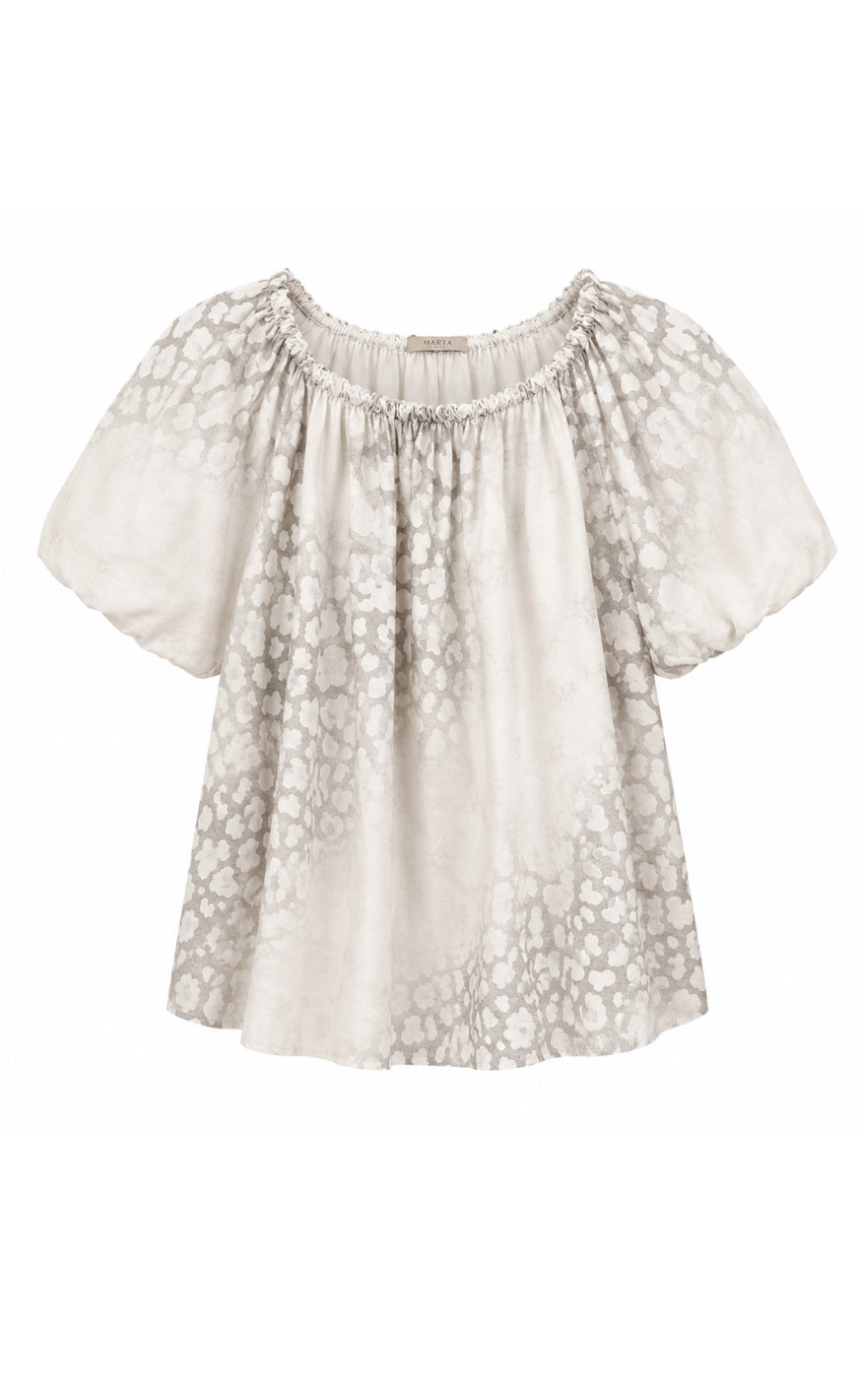 Marta Du Chateau Topp - Luciana Leo - Beige