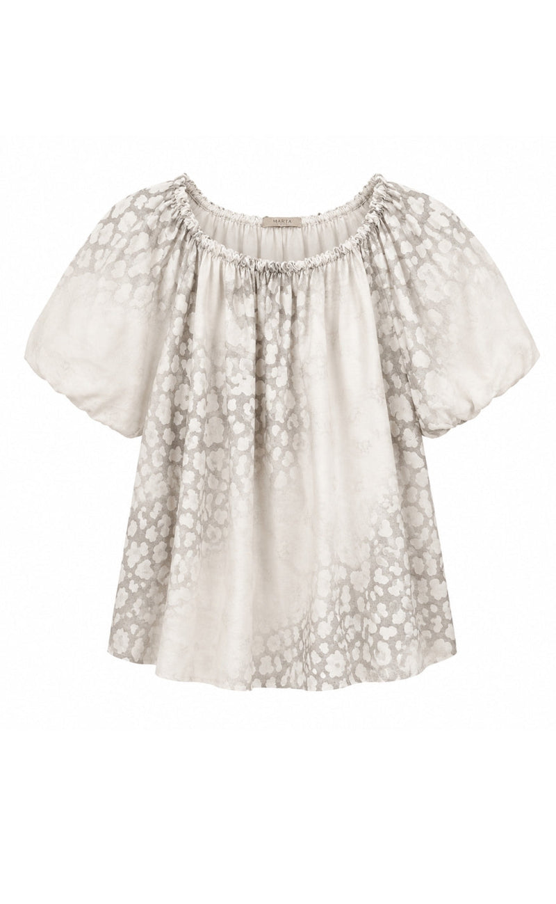 Marta Du Chateau Topp - Luciana Leo - Beige