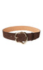 Black Colour Belte - Tammi - Chocolate