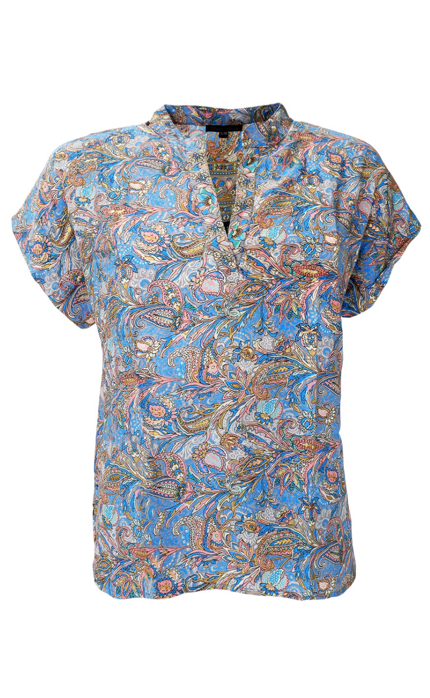 Black Colour Bluse - Luna Andrea  - Aqua Tropic