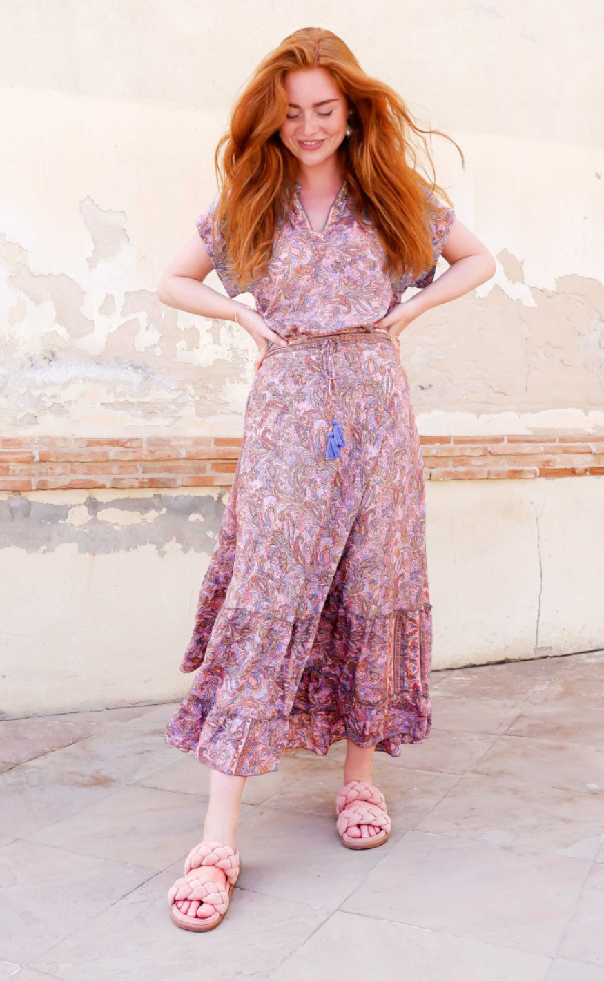 Black Colour Bluse  - Luna Andrea  - Blush Tropic