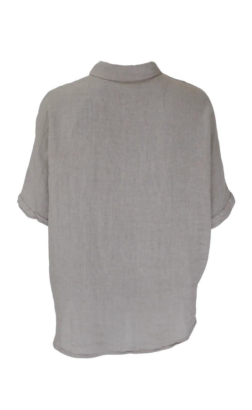 Black Colour Bluse - Melina - Beige