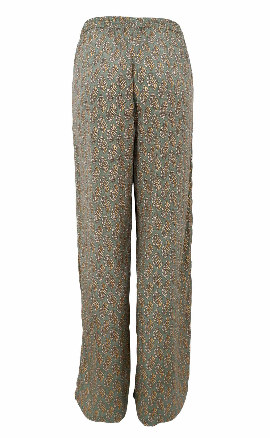 Black Colour Bukser - Luna Straight - Olive Mist
