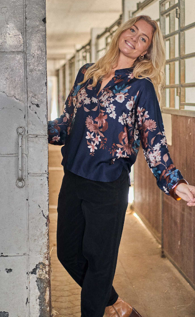 Black Colour Bukser - Memphis Barrel - Black