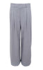 Black Colour Bukser - Milano Wide - Grey Stripe