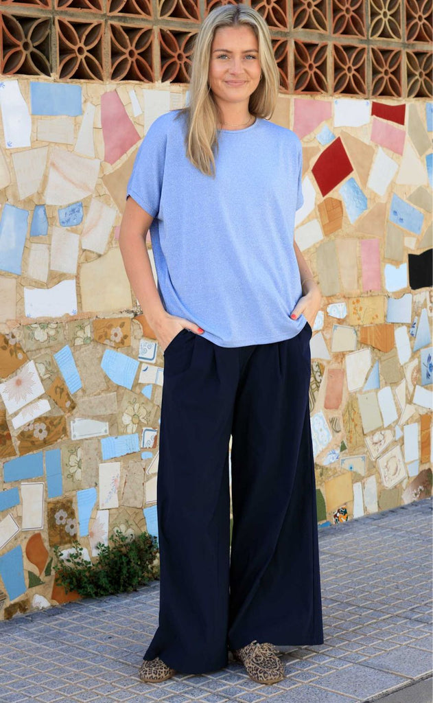 Black Colour - Davina Wideleg - Black