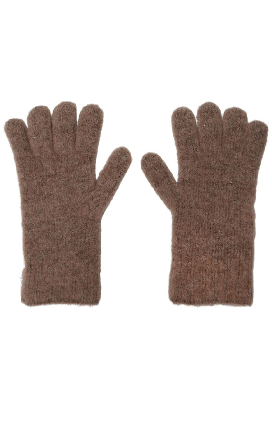 Black Colour Hansker - Ginger - Camel