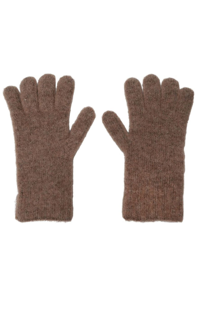 Black Colour Hansker - Ginger - Camel