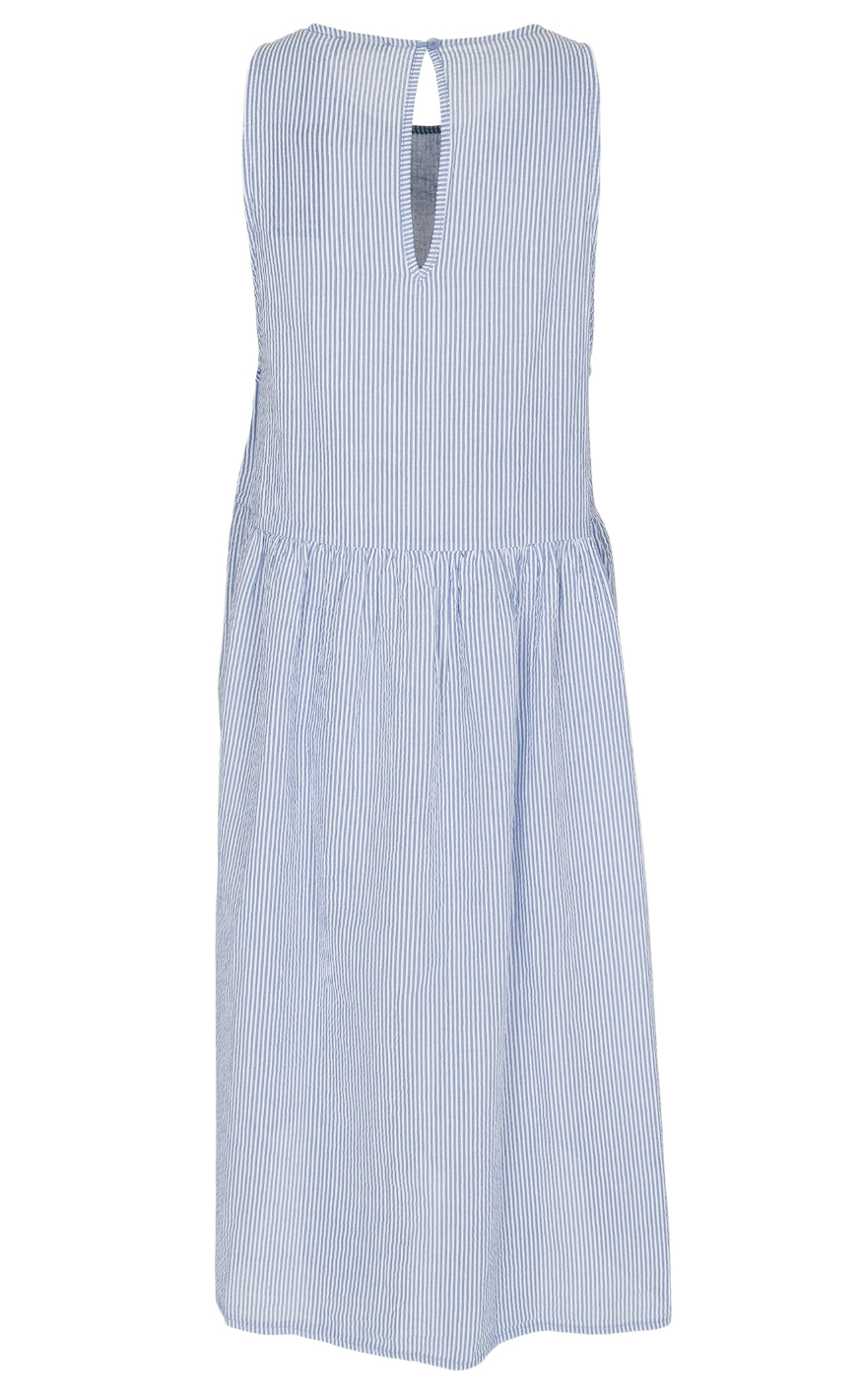 Black Colour Kjole - Tammie - Blue