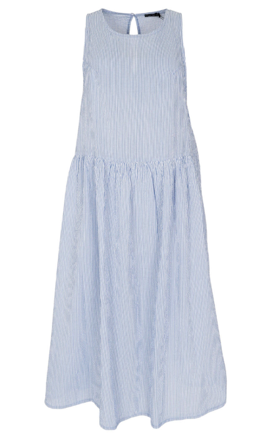 Black Colour Kjole - Tammie - Blue
