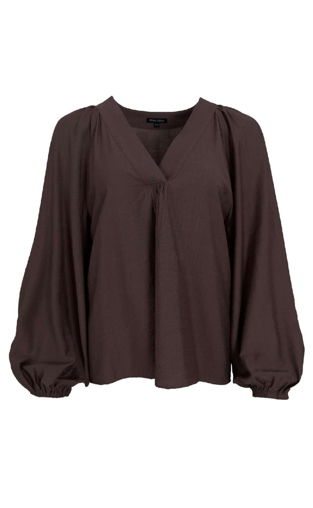 Black Colour - Luisa Raglan - Coffee