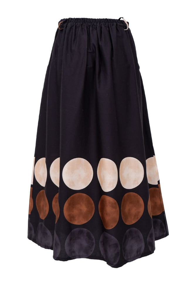 Black Colour Skjørt - Paris - Black