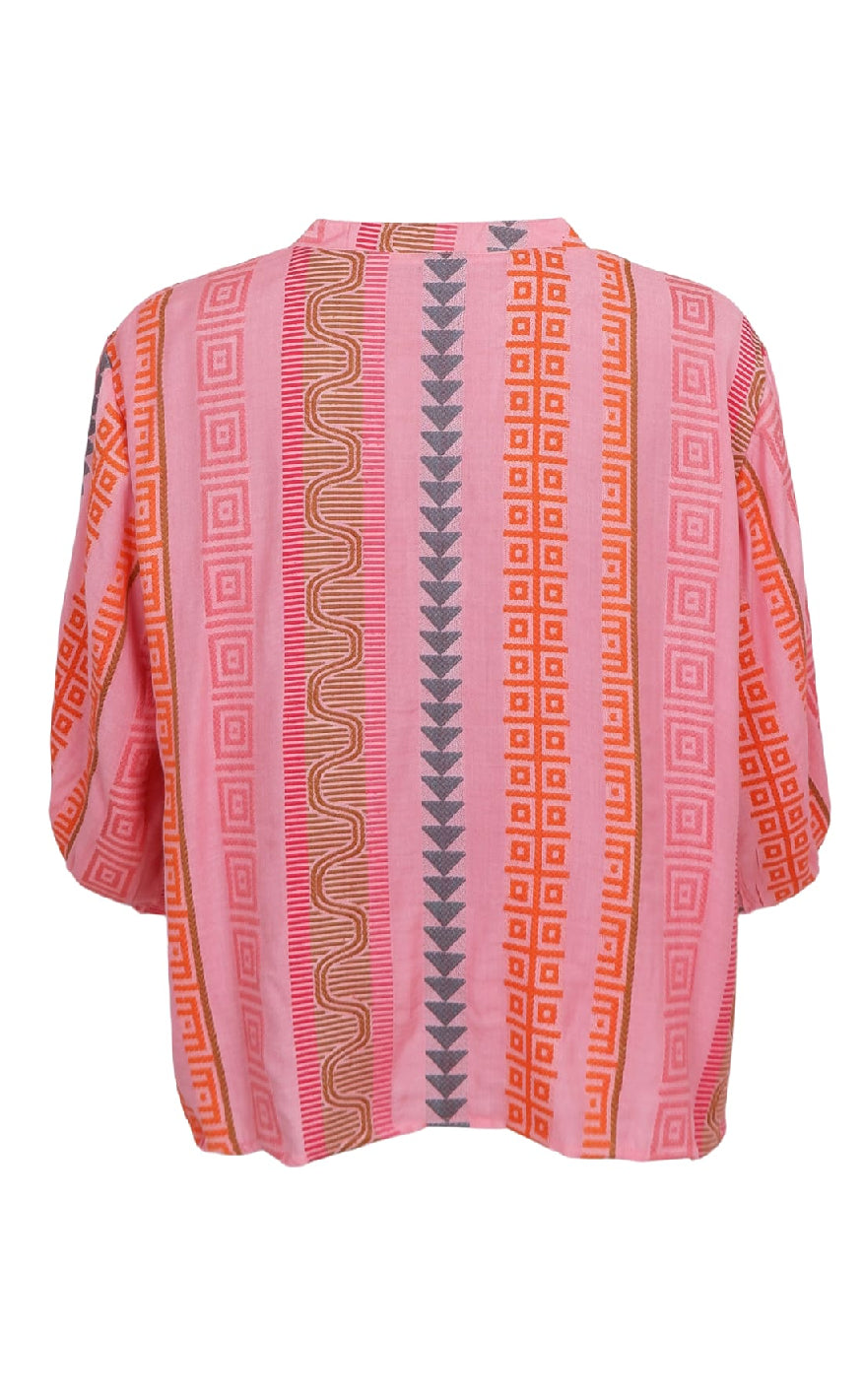 Black Colour Skjorte - Kos - Pink Multi