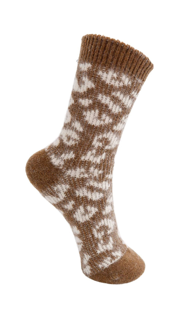 Black Colour Strømper - Tosia - Camel