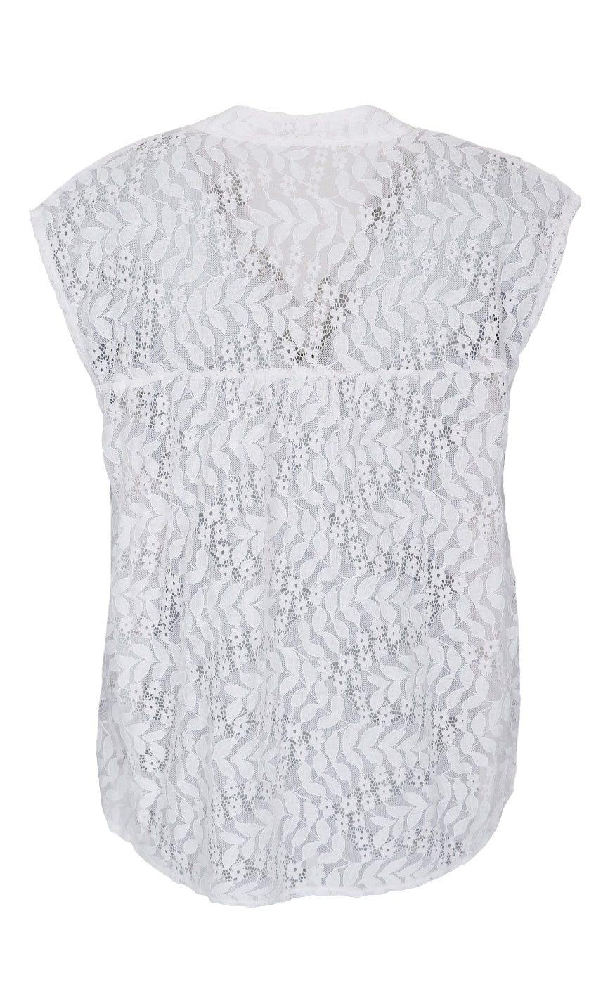 Black Colour Topp - Nivi - White