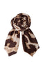 Black Colour Skjerf - Fawn - Natural