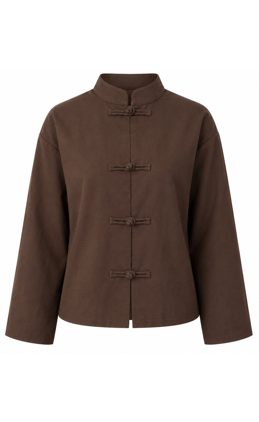 Say INA Copenhagen Blazer / Skjorte - Louise - Dark Brown
