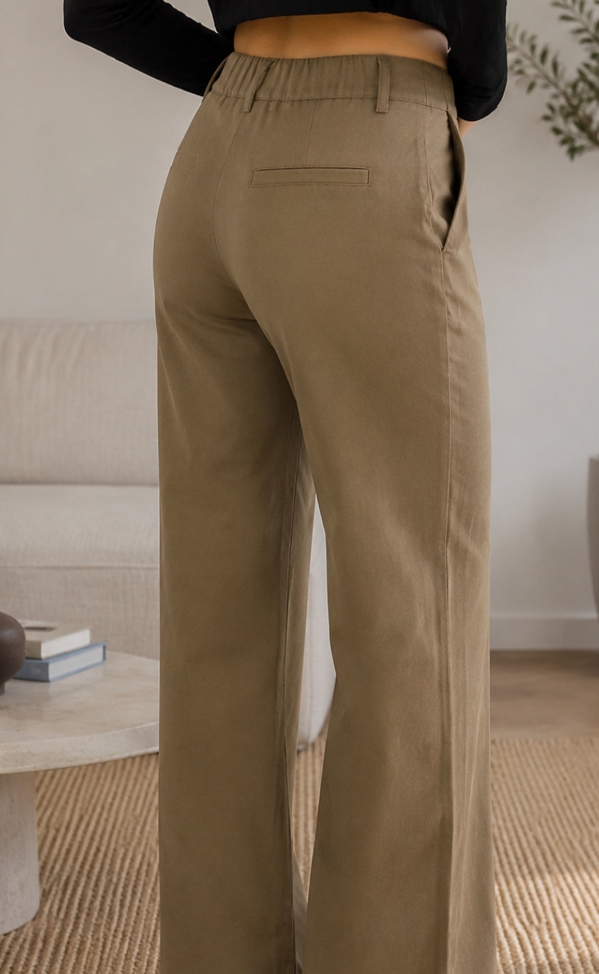Say INA Copenhagen Bukser - Livana Stretch - Beige