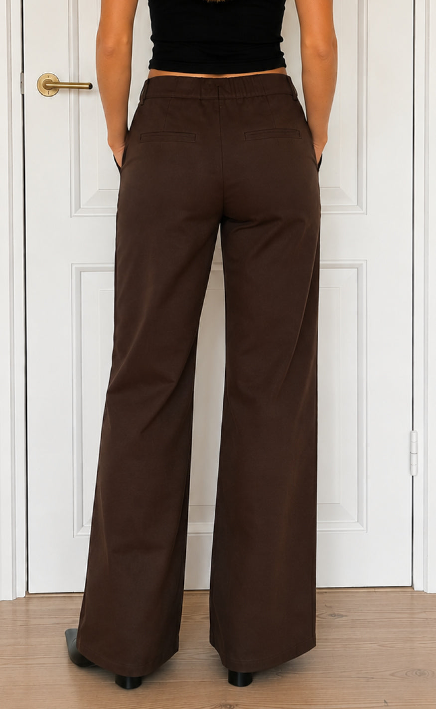 Say INA Copenhagen Bukser - Livana Stretch - Dark Brown