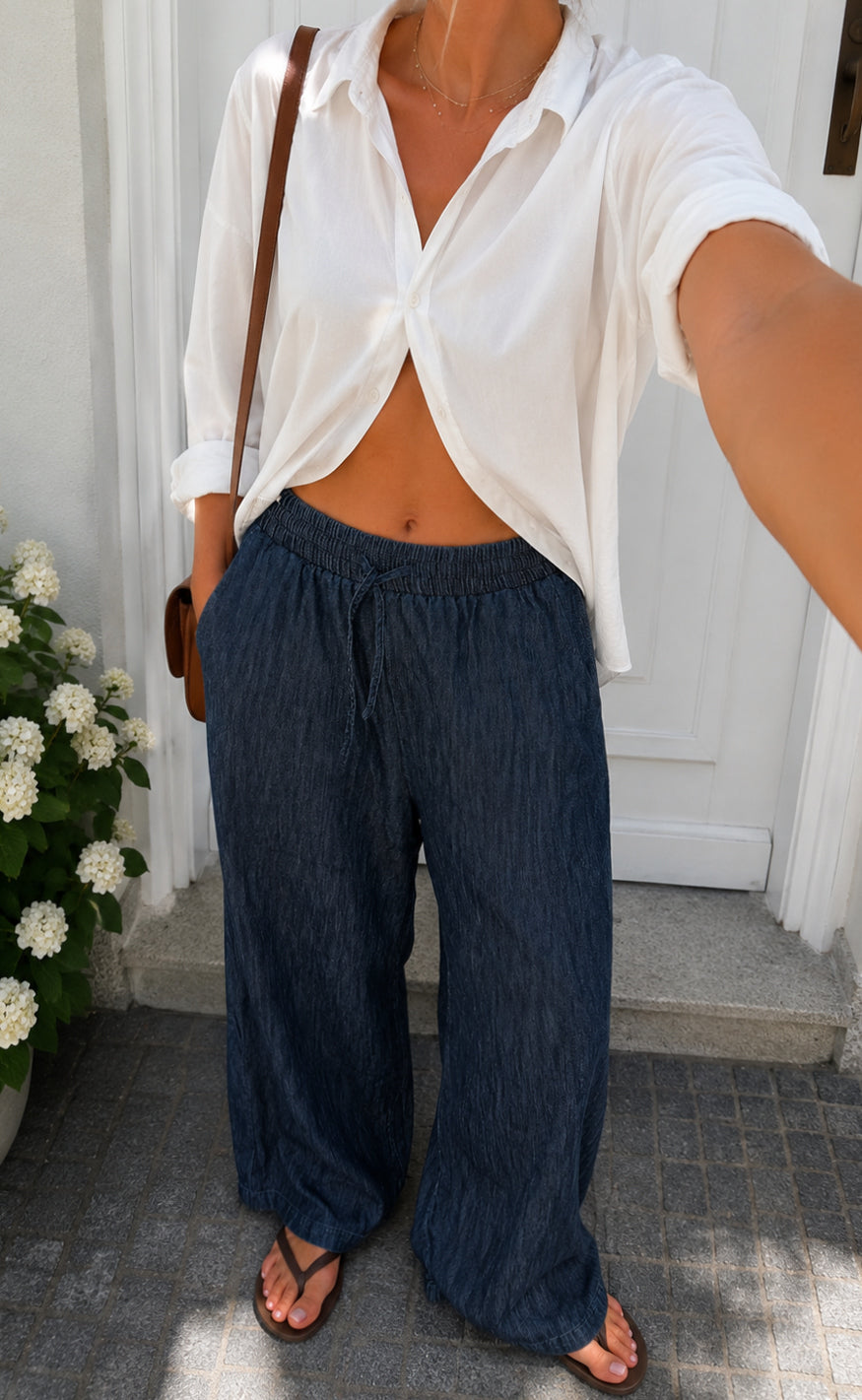 Say INA Copenhagen Bukser - Ella - Denim Blue