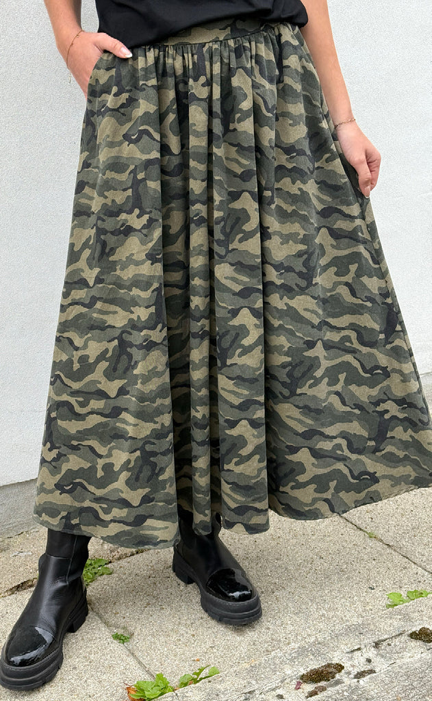 Say INA Copenhagen Skjørt - Lucia - Camouflage