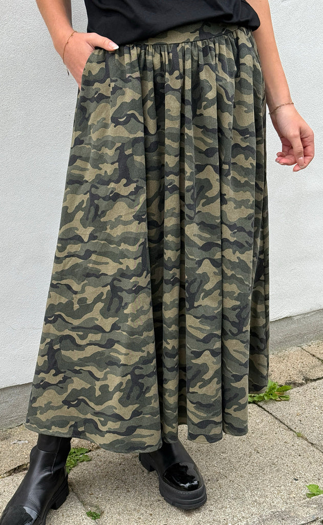 Say INA Copenhagen Skjørt - Lucia - Camouflage