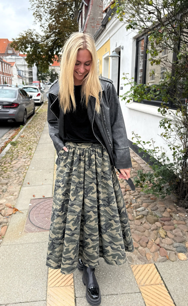 Say INA Copenhagen Skjørt - Lucia - Camouflage
