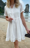 Say INA Copenhagen Kjole - Catja Summer - White Broderie Anglaise