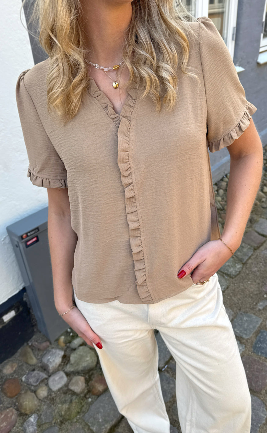 INA Copenhagen Topp - Catja - Camel
