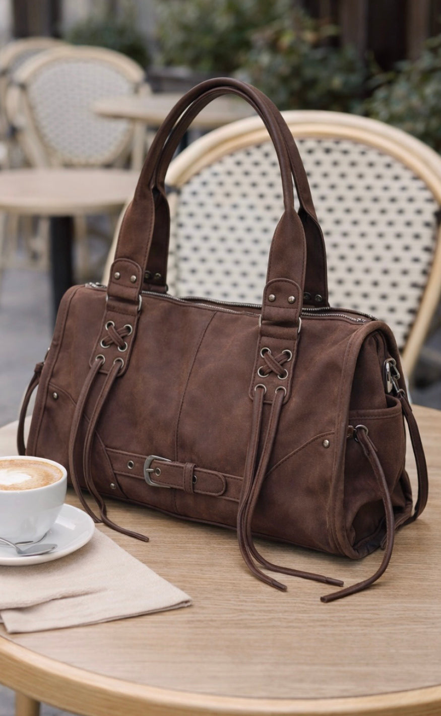 Say INA Copenhagen Veske - Mary City - Brown PU Leather