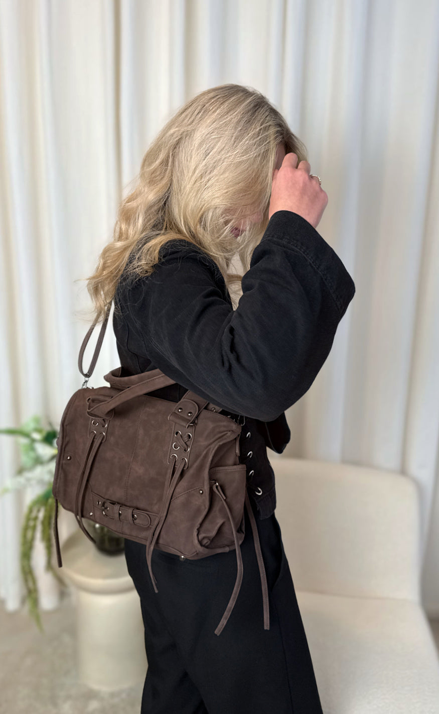 Say INA Copenhagen Veske - Mary City - Brown PU Leather
