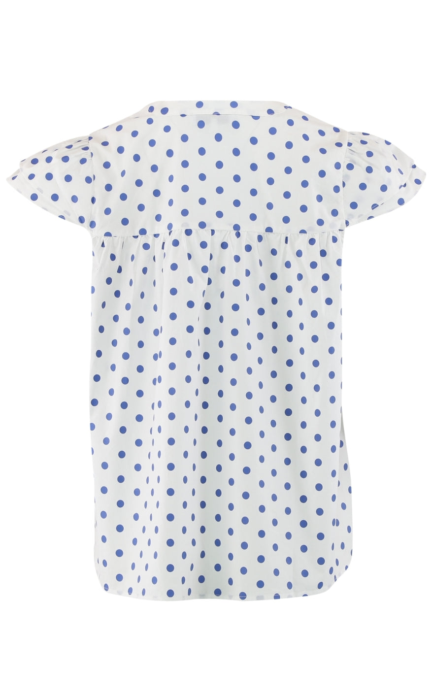 Continue Bluse - Christel - Blue Dot