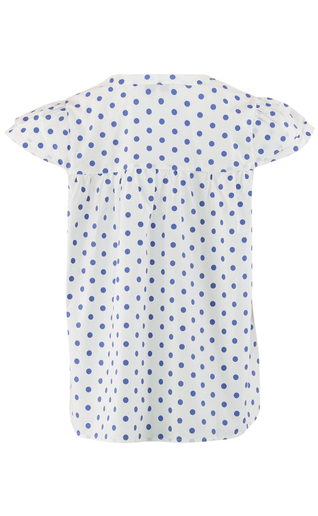 Continue Bluse - Christel - Blue Dot
