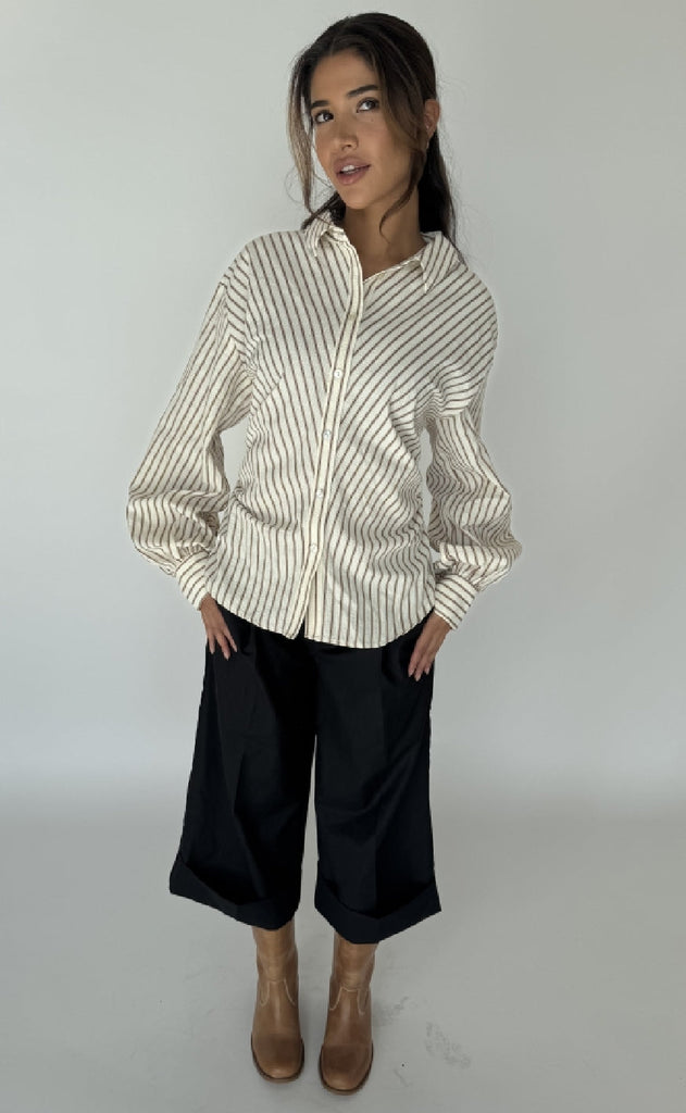 Continue Bluse - Coco - Stribe