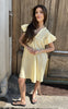 Continue Kjole - Christel - Yellow