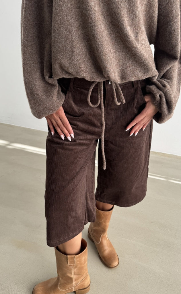 Continue Shorts - Rosa - Brown