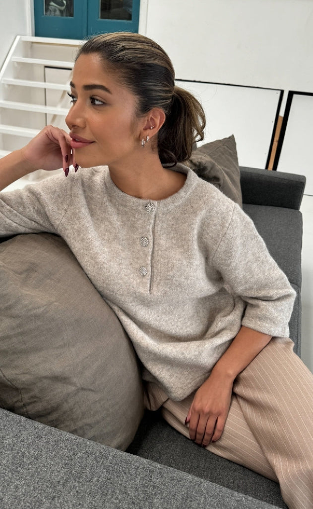 Continue Genser - Naima - Sand Grey