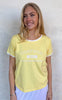 Continue T-skjorte - Dea - Yellow