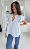 Continue Topp - Christel - Blue Stripe
