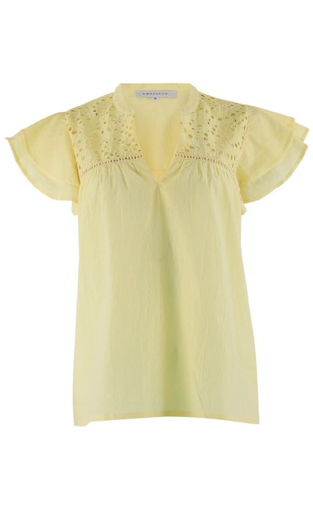 Continue Topp - Chrisel - Light Yellow