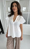 Continue Topp - Christel - White