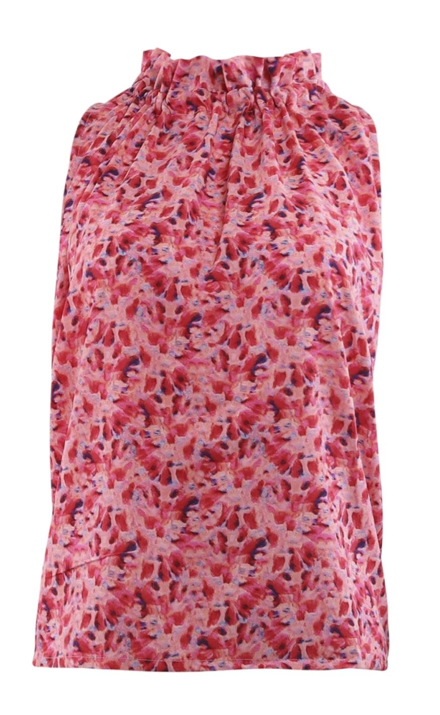 Continue Topp - Liva - Pink Soft Flowers