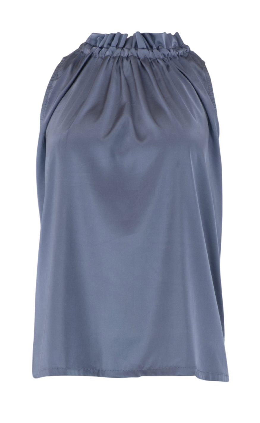 Continue Topp - Liva Solid - Dove Blue