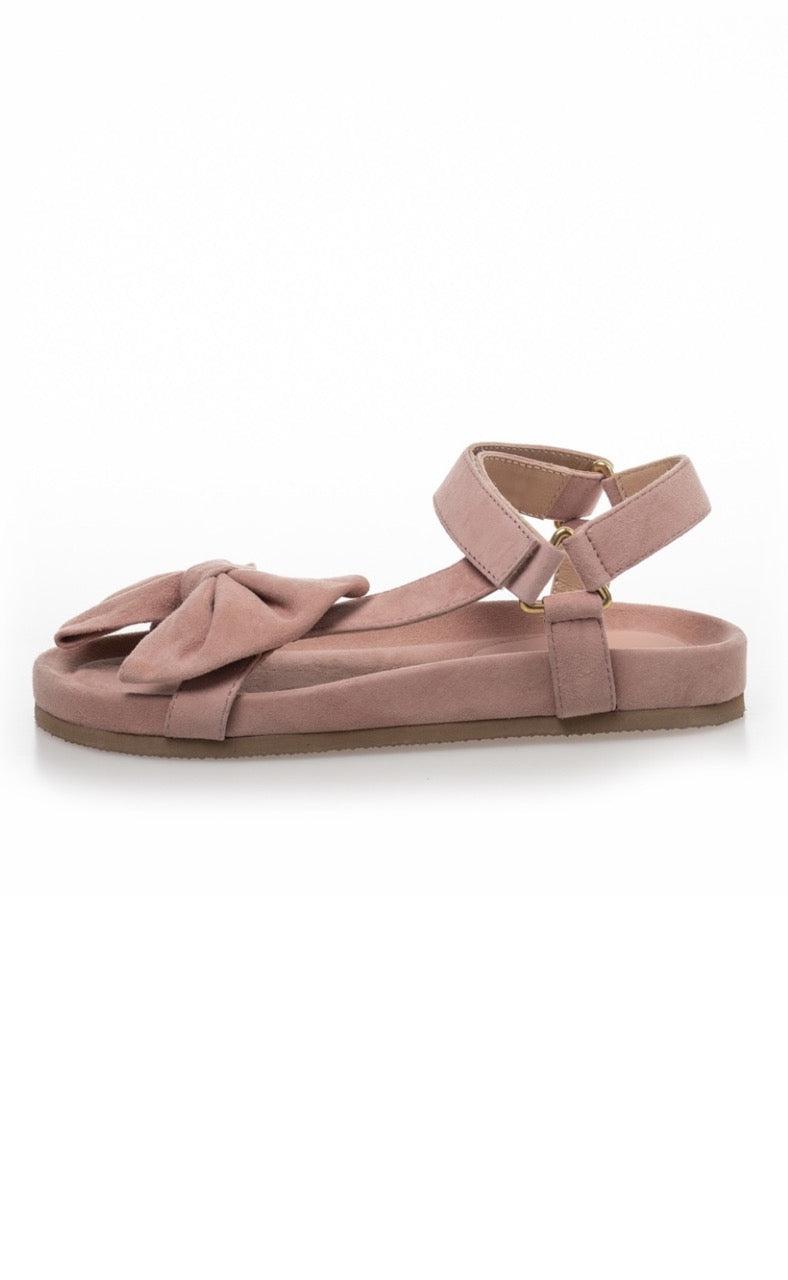 Copenhagen Shoes Sandaler By Josefine Valentin - Sky And Diamonds Suede - Papaya