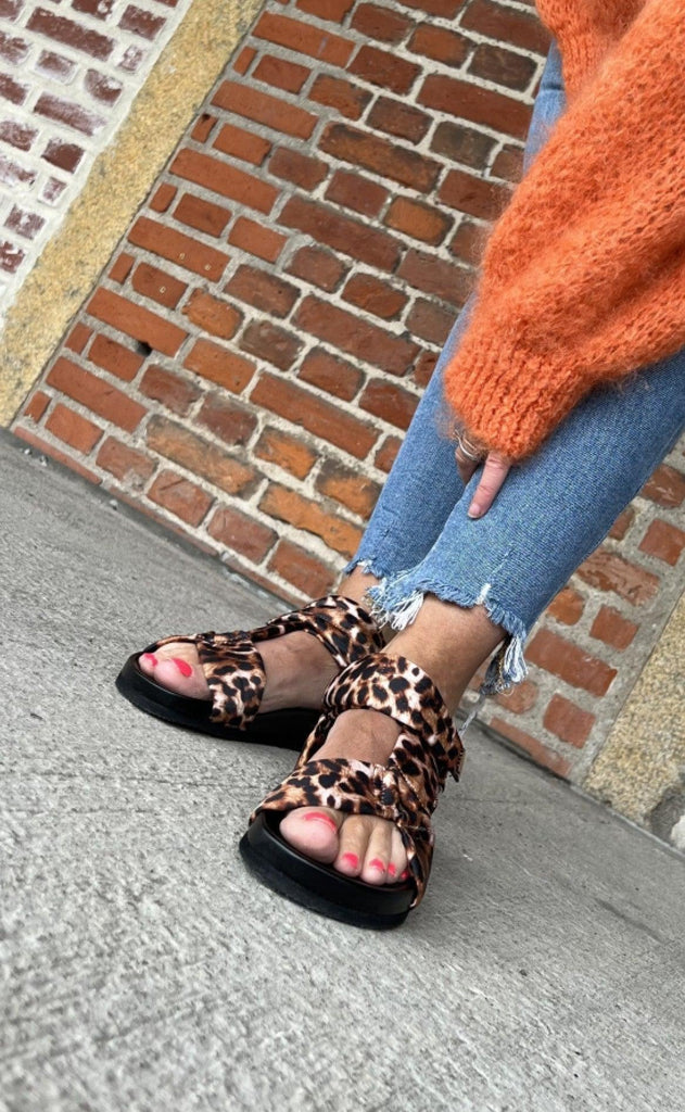 Copenhagen Shoes Sandaler - Carrie - Brown Leopard