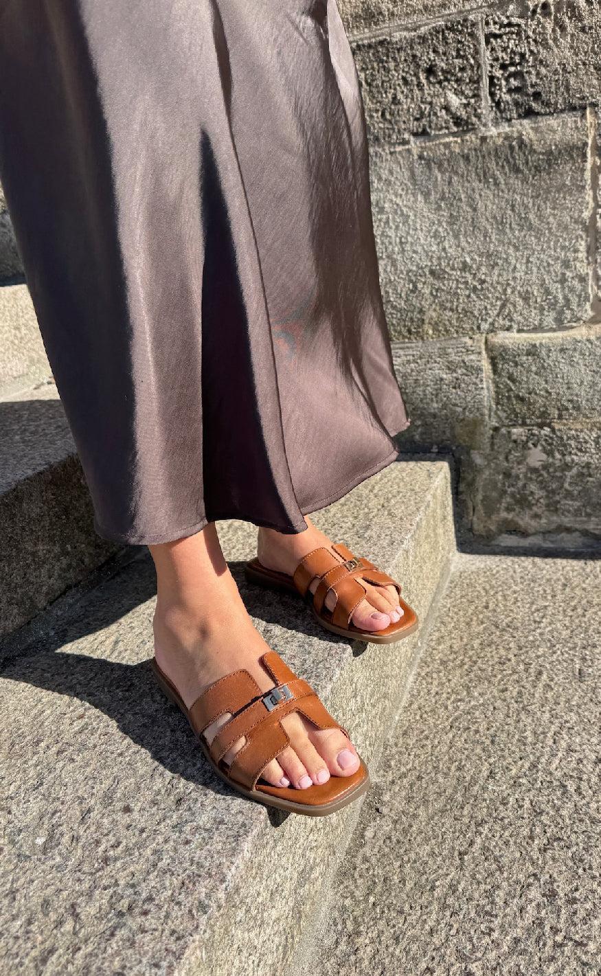 Copenhagen Shoes Sandaler - Women's World - Cognac