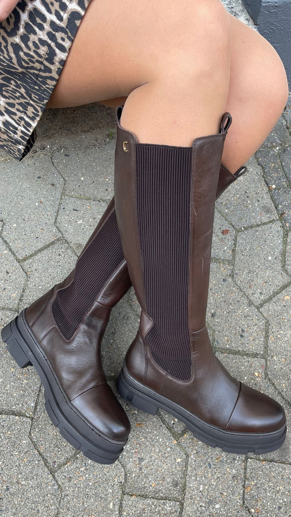 Copenhagen Shoes Støvle - Follow Me And More - Dk Brown